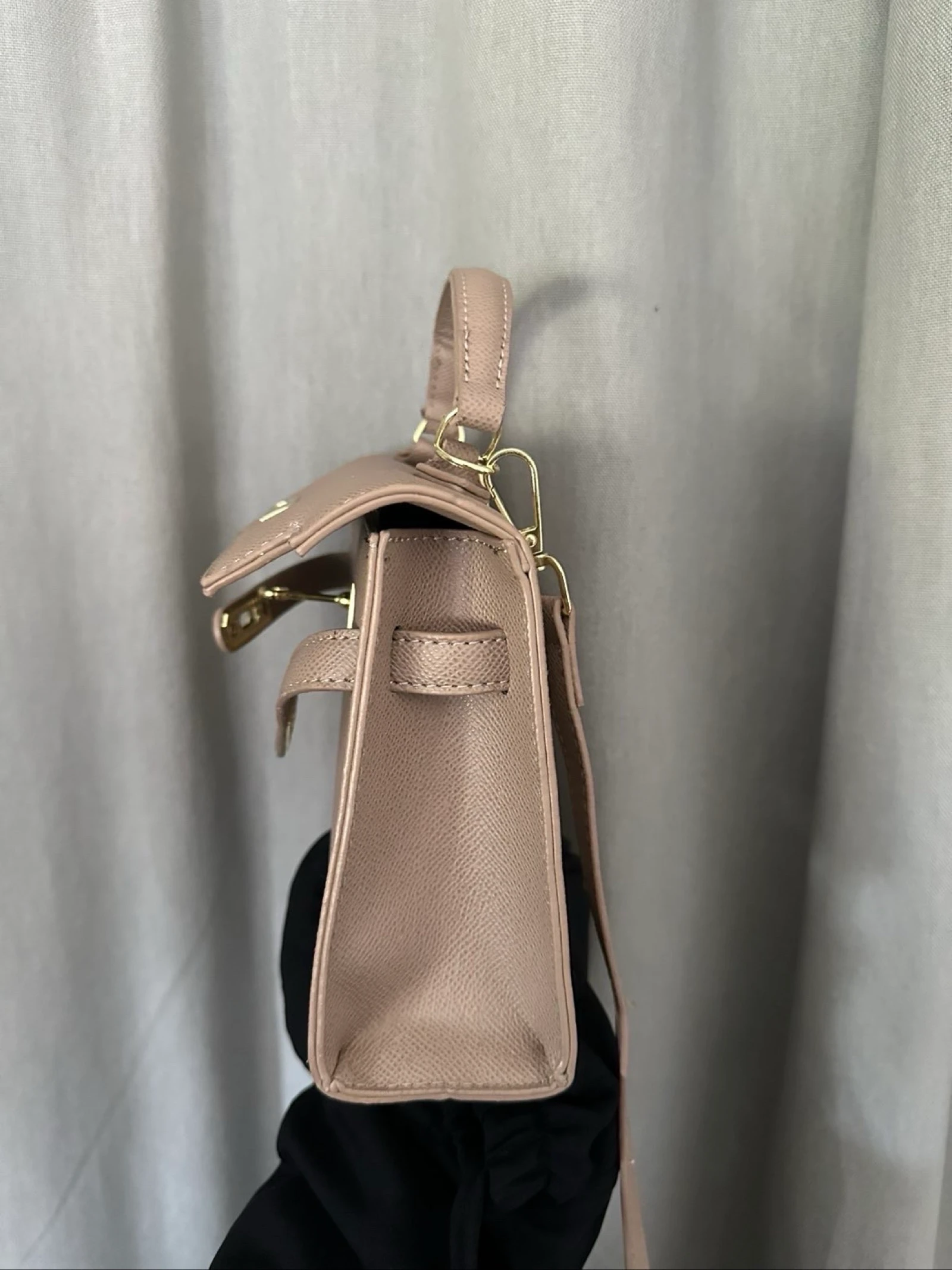 Bolsa de mão cinza taupe – photo 5